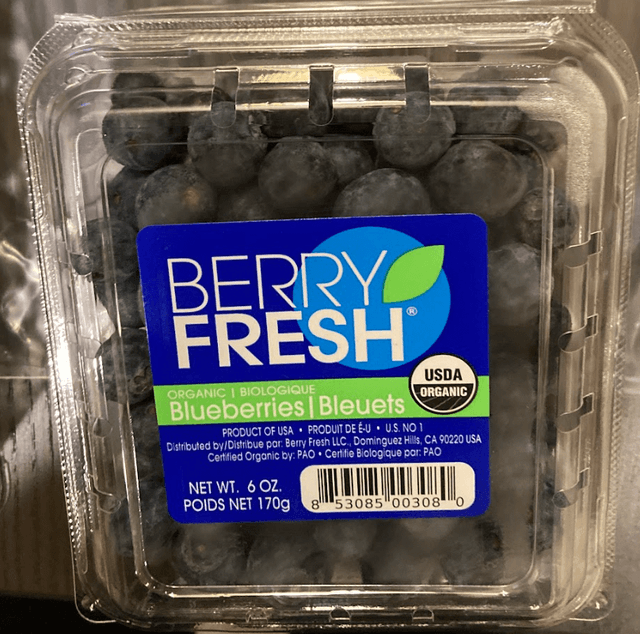 Organic Blueberries