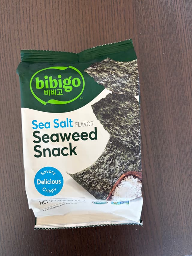 Sea Salt Seaweed Snack