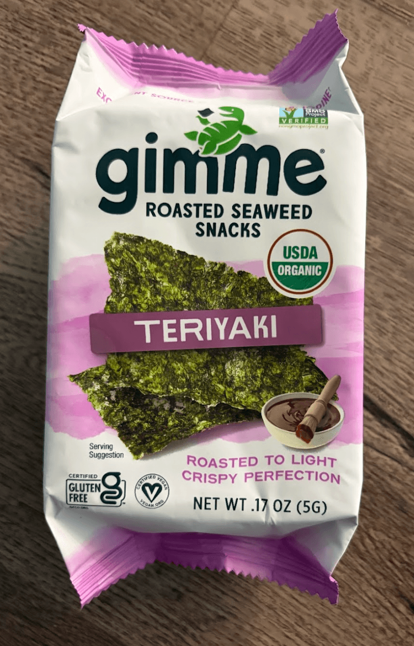 Roasted Seaweed Snacks (Teriyaki)