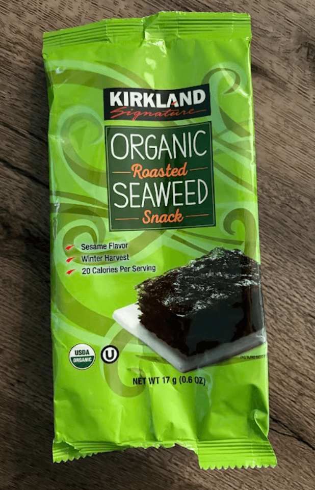 Organic Roasted Seaweed Snack