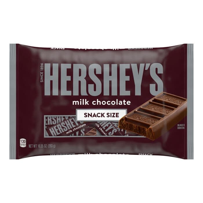 HERSHEY Chocolate Bar Snack Size